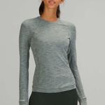 Lululemon Gray Long Sleeve Shirt Photo 0