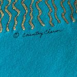 Country Charm Women's Vintage Teal Cowgirl T Shirt Size L Blue Size L Photo 4