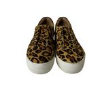 JSlides J/SLIDES Heidi Leopard Print Calf Hair Slip On Sneakers 6.5 Photo 1
