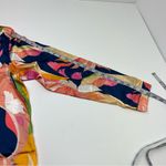 Mary Square Groovy Kind of Love Satin Long Sleeve Pajama Top Womens Size XXL NEW Blue Photo 10