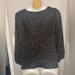 Lane Bryant Classic Long-Sleeve Cut-Out Crew-Neck Blouse Photo 3