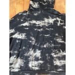 Ginger G BLACK GRAY TIE DYE SWEATER HOODIE SIZE MEDIUM Photo 4