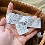 Mango MNG Casual Brown Corduroy Mini Pencil Skirt Ribbed Belt Womens Size S Photo 2