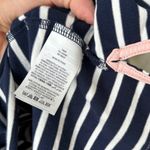 Boden Ella Long sleeve tee top sweater boatneck striped Bretonfrench navy cotton Blue Photo 9