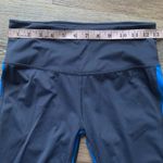 Saucony  Dark Blue Leggings with Blue Stripe S Photo 4