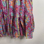 Ralph Lauren Skirt Tiered Paisley Multi Color Size Extra Large Photo 1