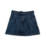 Free People We The Free Womens Skirt Jade Denim Indigo Blue Size 25 OB860525 Photo 2