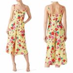Yumi Kim  Jumpsuit Pretty Chic Cropped Floral Flow Sunnyside Yellow Size Medium Photo 4