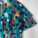 CROSBY by Mollie Burch  Evans Freestyle Flutter Sleeve Blouse Size XS Photo 2