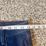 Gap Denim High Rise Jegging Jeans Women's Size 26R Dark Wash Frayed Hem Photo 2