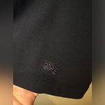 Burberry  London Women’s Navy Blue Viscose Button Down Shirt‎ Size 16 (48) Photo 4