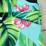 Chico's Chico’s Perfect Stretch Capri Pants Tropical Floral Print Size 1/8 Photo 5