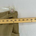 Sonoma  Front Tie Jean Cargo Short Skirt Wrap Pocket 2 Tan Photo 2