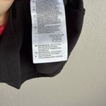 Adidas  Black Lace Up Crop Top Tank Womens S White Trim Athleisure Photo 5