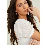 Altar'd State Altar’d state Jackie floral embroidered dress mini puffed sleeved Photo 2