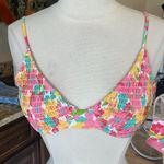 Colorful Floral 70s vibe Bikini set Pink Size undefined Photo 3