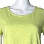 Chico's Shirt Womens Small 0 The Ultimate Tee Bright Yellow Basic Everyday Casual Photo 3