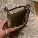 Burgundy Leather Purse Red Photo 1