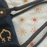 Navy Canvas Shoulder Bag Blue Photo 7