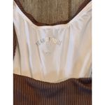 Year of Ours Ribbed Sports Bra Womens Brown Dark Oak Size Small Photo 5