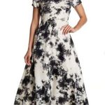Raga  Small Black White Midi Dress Tie dye Splatter Hip Hop Urban Business casual Photo 0