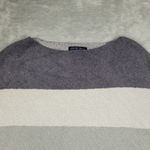 Barefoot Dreams  Cozychic Ultra Lite Blue Stripe Ocean Poncho Beach One Size Photo 2