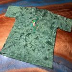 Vintage Costa Rica Tie Dye Green Tree Frog Graphic T Photo 0