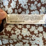 ZARA NWT  Draped Floral Print Skirt Brown Blue Photo 10