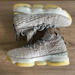 Nike Lebron 15 GS City Edition Wolf Grey Basketball Shoes #964 Photo 3