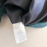 Talbots  Teal Green Dachshund Dog Print Wool Blend Scalloped Pencil Skirt Size 6 Photo 5