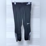 Nike  PRO Women’s Cool Training Black Capri Tights with Light Streak Print Photo 1
