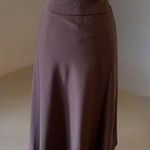 Jones New York A Line Midi/Maxi Skirt In Brown Size 6P Photo 0