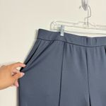 Eileen Fisher NWOT  Washable Flex Ponte Pintuck Pant In Ocean Blue Size‎ X-Large Photo 7