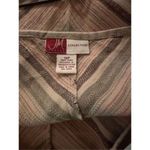 JM Collection  NWT 100% Linen‎ MIDI Skirt Size 14 Petite Photo 2