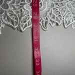 MM Couture  Miss Me White Strapless Lace Mini Dress‎ Medium Wedding Cocktail Photo 11