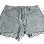 Universal Threads Universal Thread Women's Gray High-Rise Midi Jean Shorts - Size 14 - NWT Photo 0