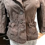 Tally Weijl  “My Totally Sexy Jacket” Brown Utility Blazer L Photo 4