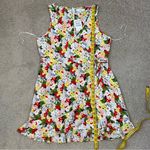 Likely  Vera Faux Wrap Dress Ivory Red Multi Floral 12 Photo 8