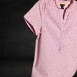 U.S. Polo Assn. Vintage Y2K Top Pink Striped Cotton Size Small Photo 3