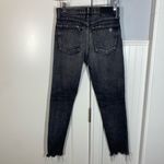 Moussy Vintage Glendele Distressed Skinny Ankle Jeans in Black Women's Size 25‎ Photo 6