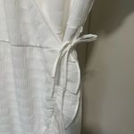 Maurice's  White Shortsleeve Mini Wrap Dress Size Small Photo 1