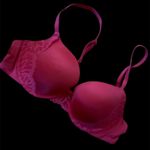 Cute Auden 34B pink Unlined Demi Bra Photo 0