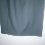 Casual Corner 4 Skirt Suit Lined Double Breasted Midi Gray Train to Work Set Photo 6