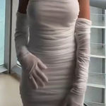 Boutique White bodycon dress Photo 0