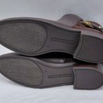 Tommy Hilfiger Irsela Ankle Boots Women's 8M Brown Casual Moto Outdoor Biker Photo 7