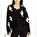 NWT, Just Polly White Juniors' Lightning Destructed V Photo 1