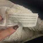 Hollister ✨ Co. FAUX SHEARLING-LINED ZIP-UP LOGO GRAPHIC NAVY SZ LARGE HOODIE✨ Photo 9