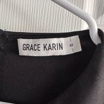 Grace Karin  Black Asymmetrical Dress Photo 4