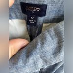J.Crew - NWOT | Chambray Scalloped Shorts Photo 2