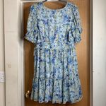 MSK Dress,Size PXL Blue Photo 2